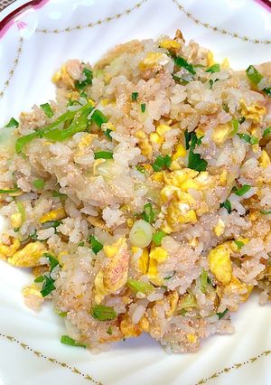 簡単シンプルなたらこ炒飯-レシピのメイン写真