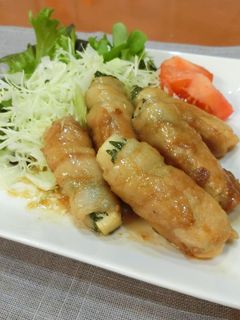 アスリート食長いもの豚肉巻きでリカバリー-レシピのメイン写真