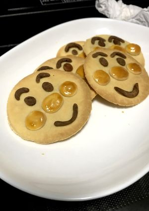 バターなし☆米粉でアンパンマンクッキー-レシピのメイン写真