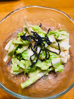 切って混ぜるだけ♪無限白菜サラダ-レシピのメイン写真