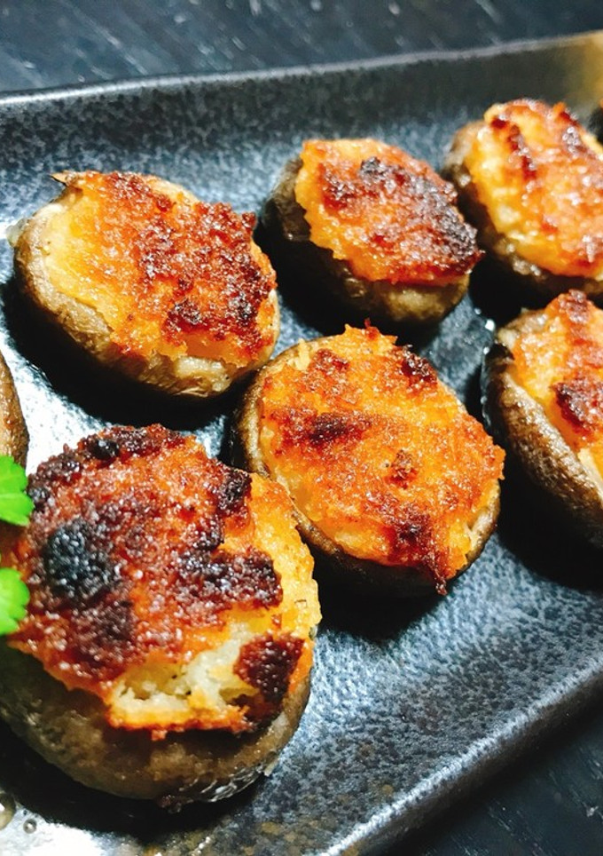 簡単☆しいたけのマヨパン粉焼き-レシピのメイン写真