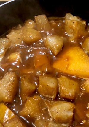 主婦の味方節約どて煮-レシピのメイン写真