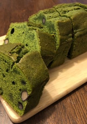 しっとり抹茶パウンドケーキ-レシピのメイン写真