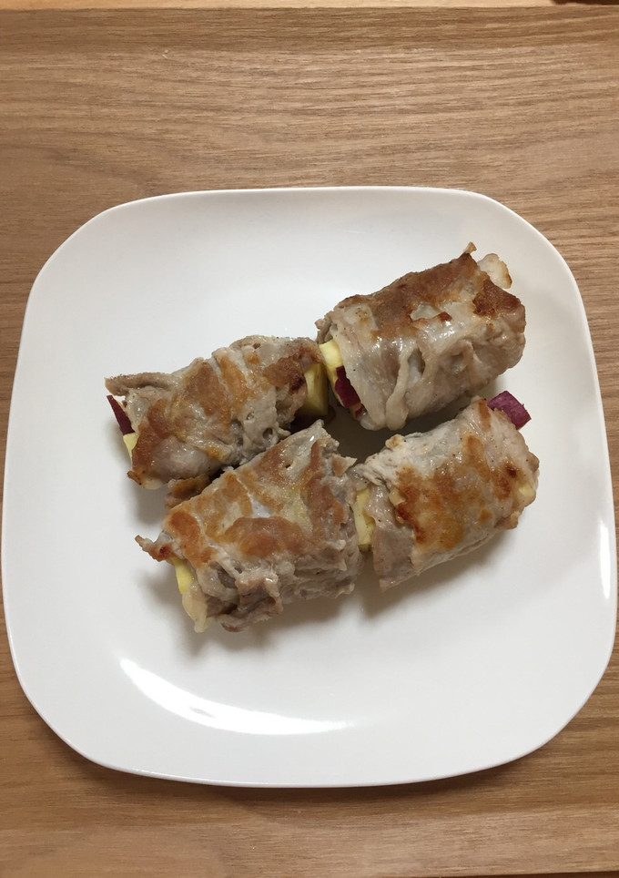 さつまいもの肉巻き-レシピのメイン写真