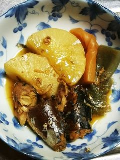 サバ缶で大根の煮物-レシピのメイン写真