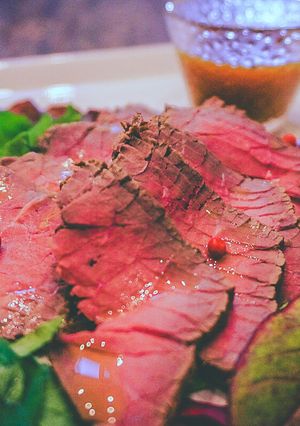 59℃ローストビーフマスタードソース-レシピのメイン写真