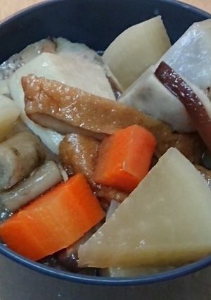 いりこ出しが効いた✨根菜の煮しめ-レシピのメイン写真