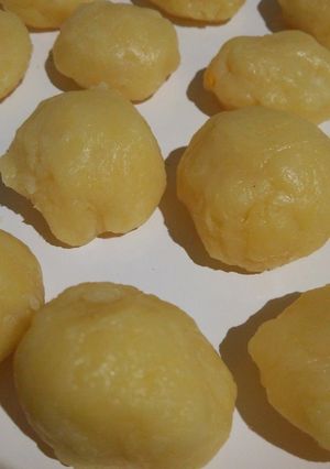材料３つレンジで簡単ジャガ餅風-レシピのメイン写真