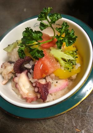 魚介でうまうまパエリア-レシピのメイン写真