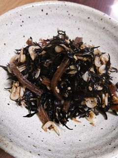 ひじきとあみえびの炒め煮♡-レシピのメイン写真