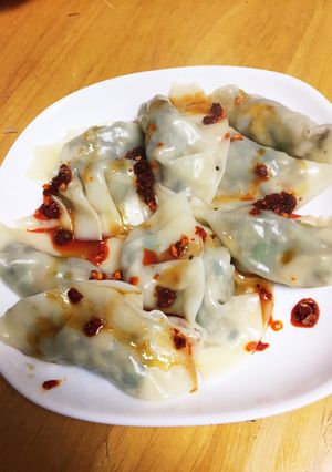 肉なし!なすと厚揚げの水餃子-レシピのメイン写真