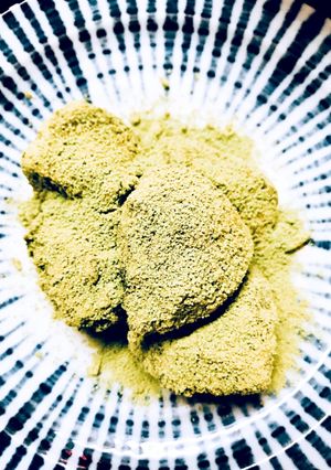 お正月の余ったお餅で〜抹茶きな粉餅-レシピのメイン写真