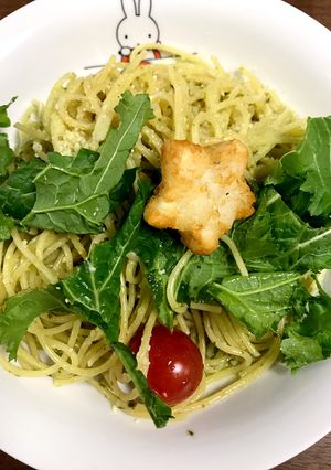 10分ご飯 ジェノベーゼパスタ-レシピのメイン写真