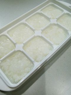 離乳食中期後期~★炊飯器で五倍粥&全粥-レシピのメイン写真