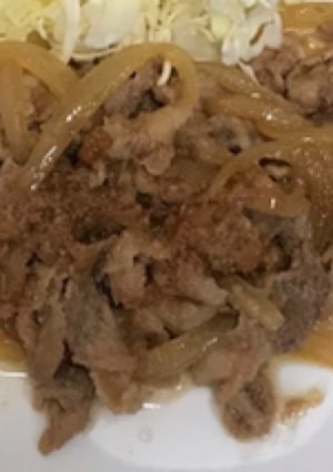 簡単！うちの生姜焼き-レシピのメイン写真