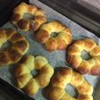 お餅とH Mで!ポンデリング風おやつ