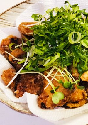 余ったお刺身で！ぶりの竜田揚げ-レシピのメイン写真