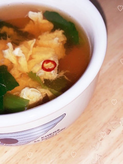 ✧小松菜と卵のかんたんスープ✧-レシピのメイン写真