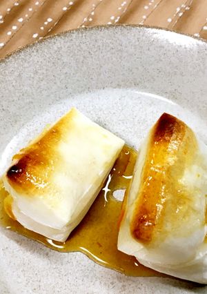 残ったお餅で、ママレード＆醤油で焼き餅-レシピのメイン写真