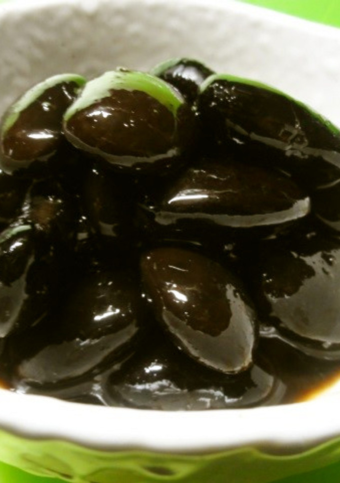 ＊黒花豆の煮物＊-レシピのメイン写真