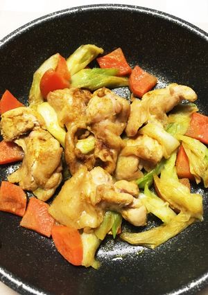 チキンと白ネギのカレー風味-レシピのメイン写真