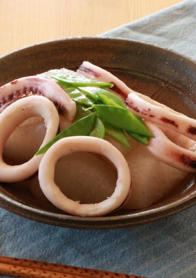 液体塩こうじでいかと大根のさっと煮♪-レシピのメイン写真