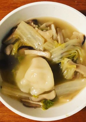 水餃子の具沢山スープ-レシピのメイン写真