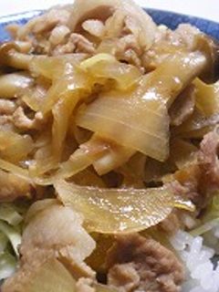 お野菜たっぷり豚丼-レシピのメイン写真