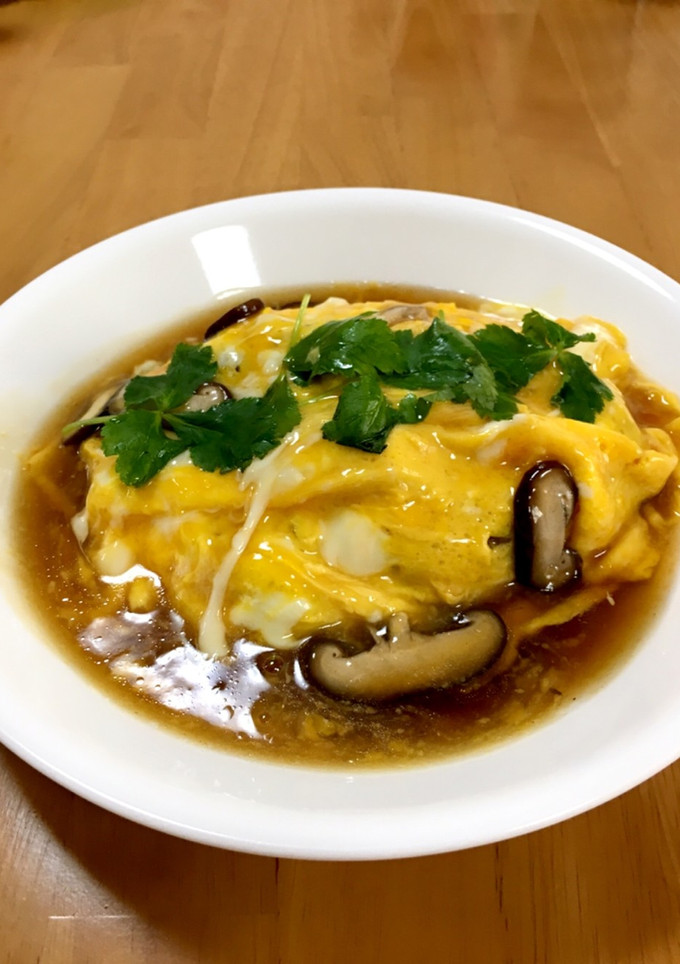 カフェ風☆和風あんかけオムライス-レシピのメイン写真