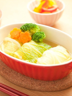 和風だしのロール白菜⁂お正月のお餅いり-レシピのメイン写真