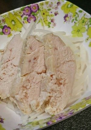 スロークッカーで簡単サラダチキン♪-レシピのメイン写真