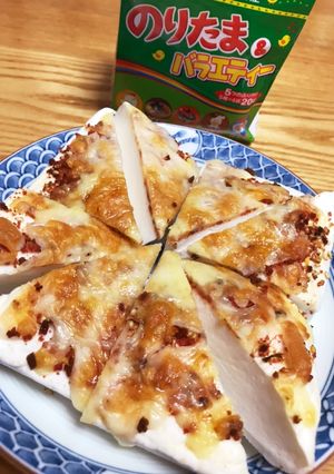 おつまみに簡単☆ふりかけチーズはんぺん-レシピのメイン写真