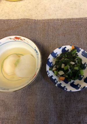 かぶの炊いたんとかぶの葉&皮ふりかけ-レシピのメイン写真