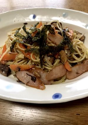 鯖の缶詰アイデアメニュー鯖ペペロンチーノ-レシピのメイン写真