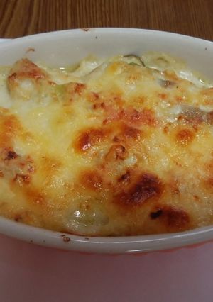 豆腐とアボガドソースのヘルシーグラタン-レシピのメイン写真