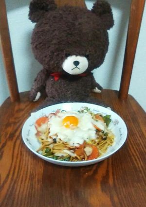 焼きそばのミックスチーズきみのせ-レシピのメイン写真