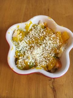 中期〜BF風かぼちゃのパングラタン-レシピのメイン写真