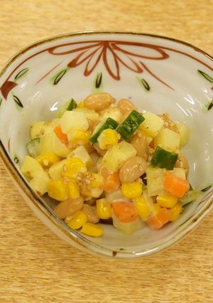大豆のいろどりサラダ-レシピのメイン写真