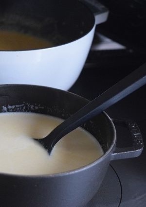 ストウブで作る無水コーンスープ-レシピのメイン写真