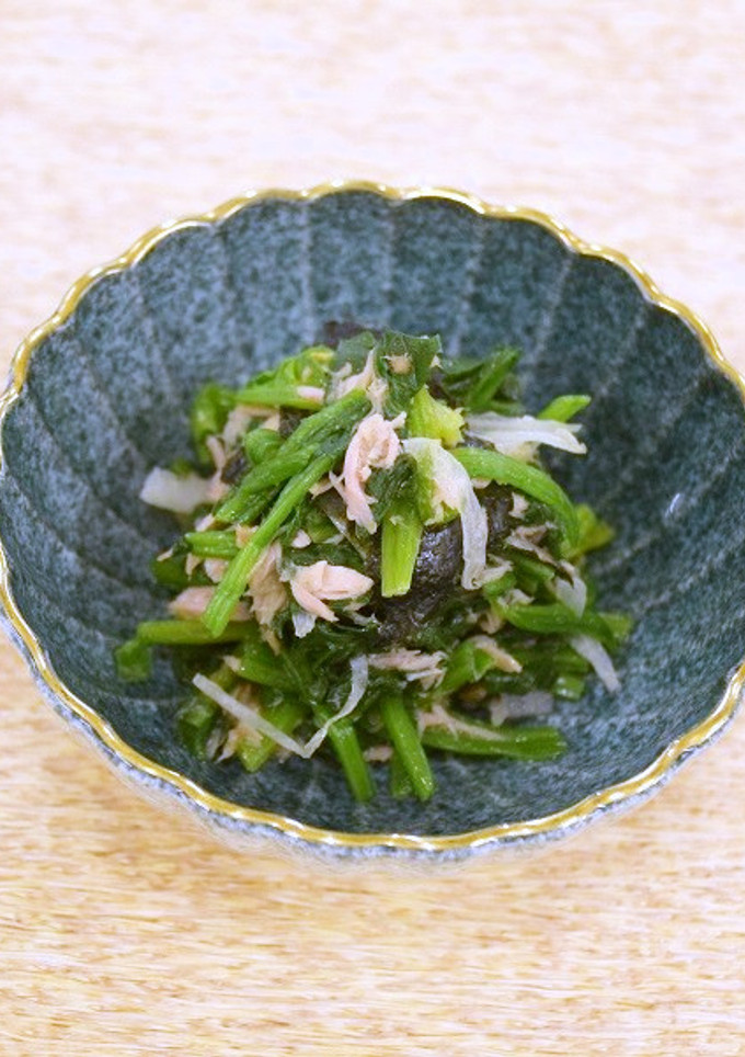 ほうれん草とツナの酢和え-レシピのメイン写真