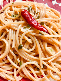 燻製オリーブオイルのガーリック醤油パスタ-レシピのメイン写真