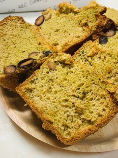 お正月の黒豆で!抹茶シフォン-レシピのメイン写真