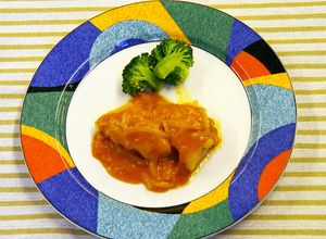 鶏肉の小松とまと チリソース煮-レシピのメイン写真