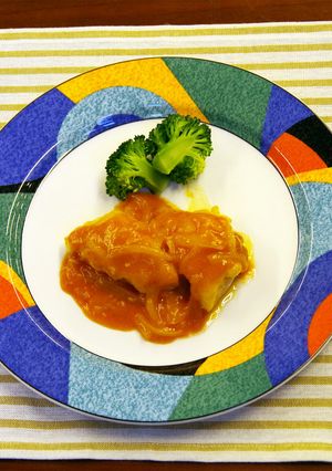 鶏肉の小松とまと チリソース煮-レシピのメイン写真