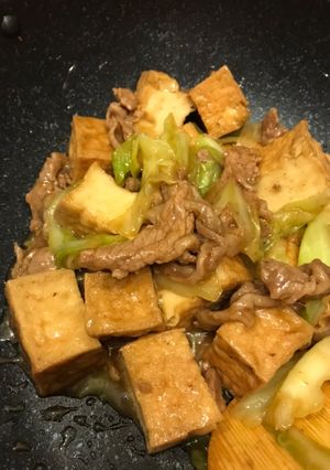 節約厚揚げの中華とろみ炒め♪-レシピのメイン写真