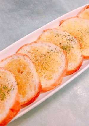 ヘルシー！オリーブオイルガーリックラスク-レシピのメイン写真
