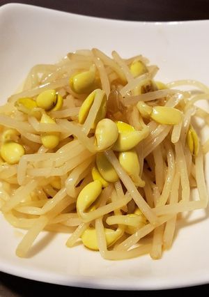 超簡単♪豆もやしのピリ辛ナムル-レシピのメイン写真