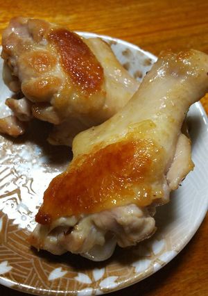 簡単、手羽元のピンクソルト焼き！-レシピのメイン写真