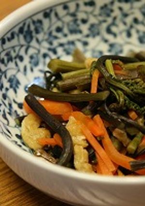 わらびの炒め煮♪-レシピのメイン写真