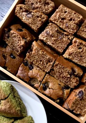 煮汁も使って＊黒豆ときな粉のケーキ♪♪-レシピのメイン写真
